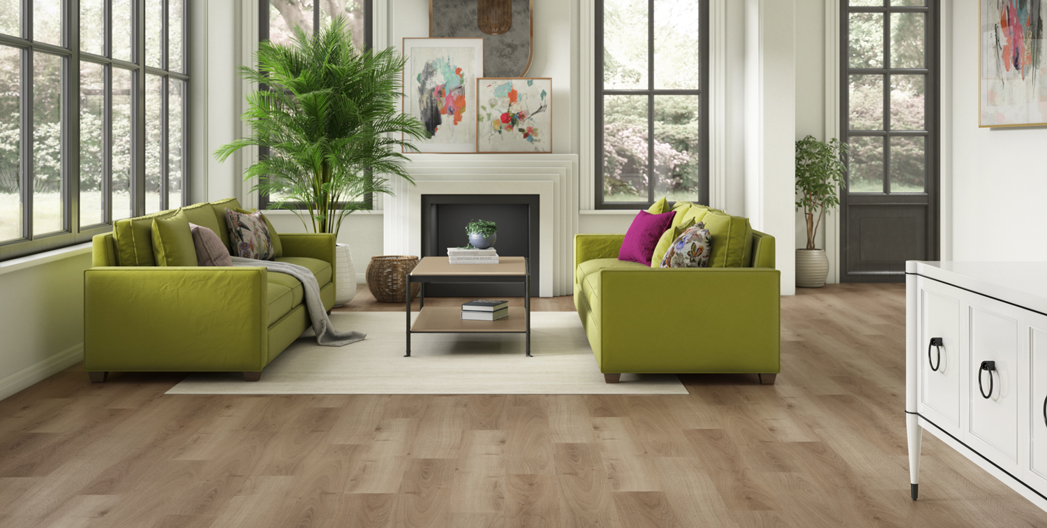 novafloor in living room